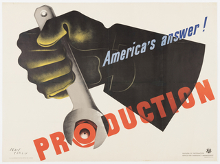 Poster, America’s Answer! Production