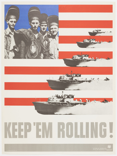 Poster, Keep 'Em Rolling!