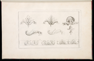 Print, Designs for Ornamental Details