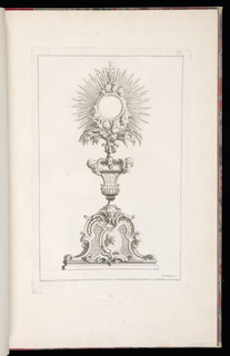 Print, Design for a Monstrance
