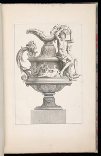 Print, Design for a Sculpture in the Form of a Ewer