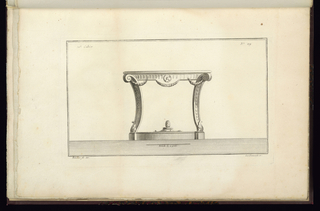 Print, Design for a Side Table