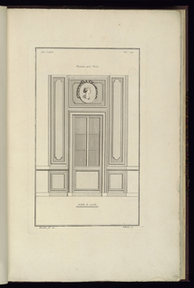 Print, Panneau avec Porte