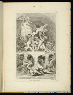 Bound Print, Rocaille Fountain Design
