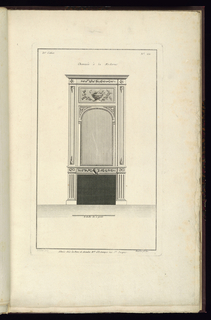 Print, Cheminée à la Moderne