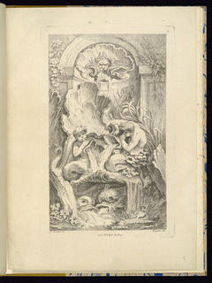 Bound Print, Rocaille Fountain Design