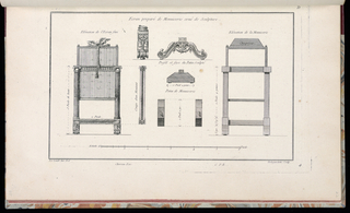 Print, Ecran preparé de Menuiserie orné de Sculpture
