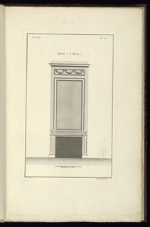 Print, Cheminée à la Moderne