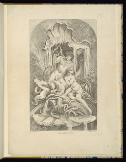 Bound Print, Rocaille Fountain Design