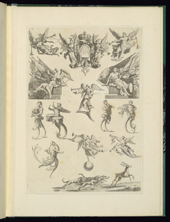 Print, Heraldic Achievement Designs