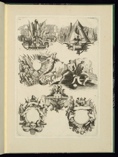 Print, Heraldic Achievement Designs