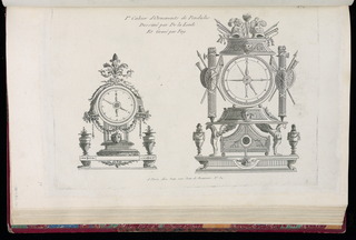 Print, Designs for Clock Cases