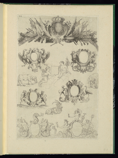 Print, Heraldic Achievement Designs