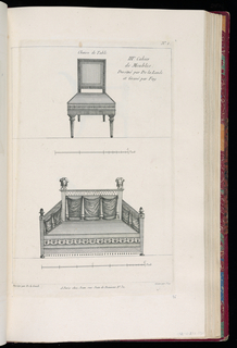 Print, Designs for Chairs