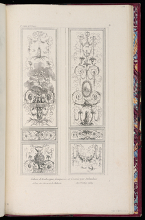 Print, Designs for Folding Doors or Panels