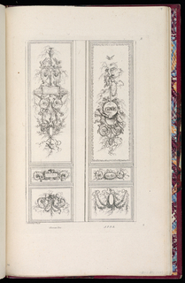 Print, Designs for Folding Doors or Panels