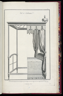 Print, Lit à Colonne