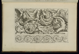 Print, Two Frieze Designs