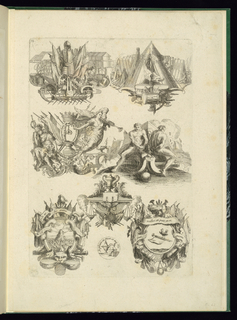 Print, Heraldic Achievement Designs