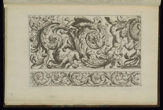 Print, Two Frieze Designs