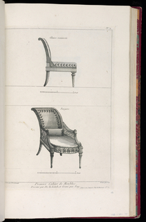 Print, Designs for Chairs