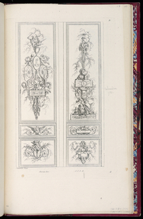 Print, Designs for Folding Doors or Panels