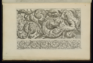 Print, Two Frieze Designs