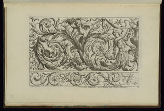 Print, Two Frieze Designs