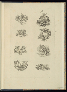 Print, Eight Tailpiece Designs