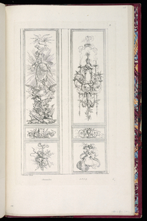 Print, Designs for Folding Doors or Panels