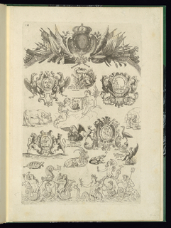 Print, Heraldic Achievement Designs