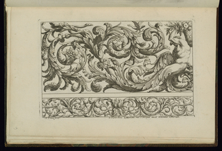 Print, Two Frieze Designs