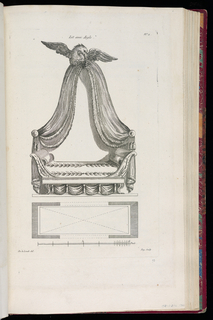 Print, Lit avec Aigle