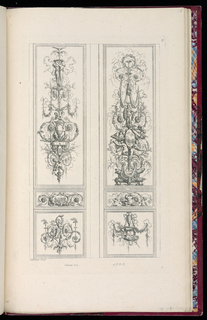 Print, Designs for Folding Doors or Panels