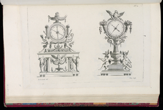 Print, Designs for Clock Cases