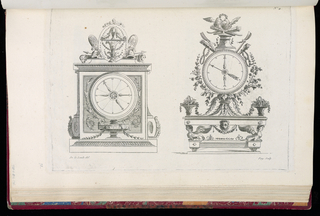 Print, Designs for Clock Cases