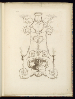 Print, Arabesque Ornament Design