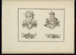 Print, Four Tailpiece Designs