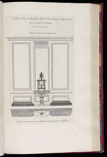 Print, Elévation d'une Face d'Apartements