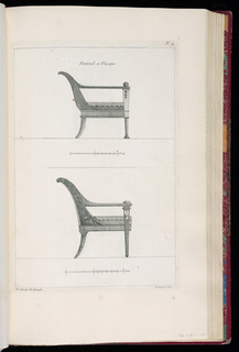 Print, Designs for Chairs