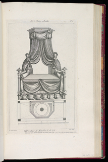 Print, Lit à Chaire a Précher