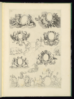 Print, Heraldic Achievement Designs