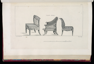Print, Designs for Chairs