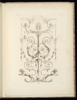 Print, Arabesque Ornament Design