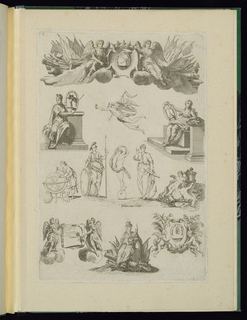 Print, Heraldic Achievement Designs