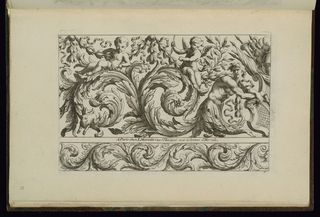 Print, Two Frieze Designs