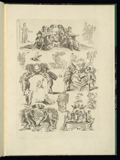 Print, Heraldic Achievement Designs