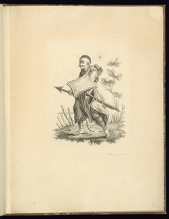 Print, Man with Weapons