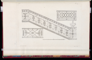 Print, Designs for Iron Railing and Balconies