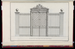 Print, Grille de Jardin
